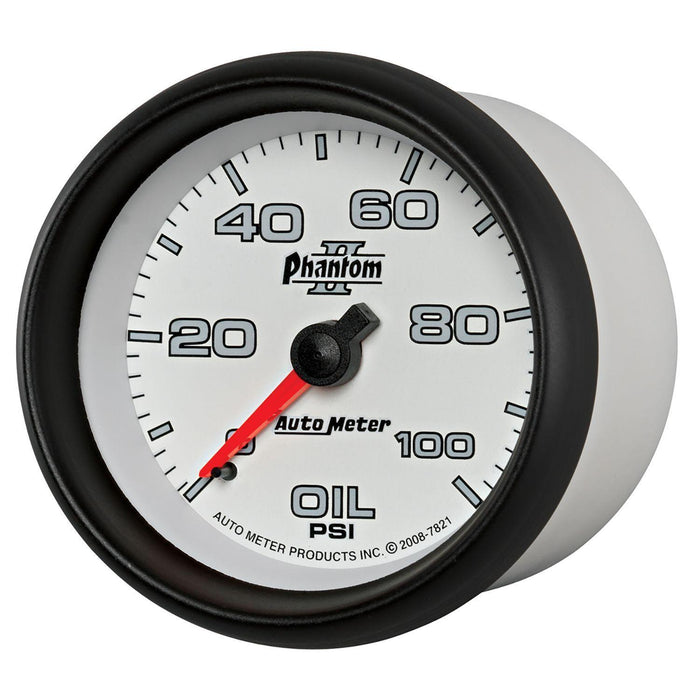 Phantom II Series Oil Pressure Gauge AU7821