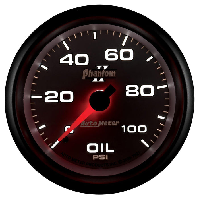 Phantom II Series Oil Pressure Gauge AU7821