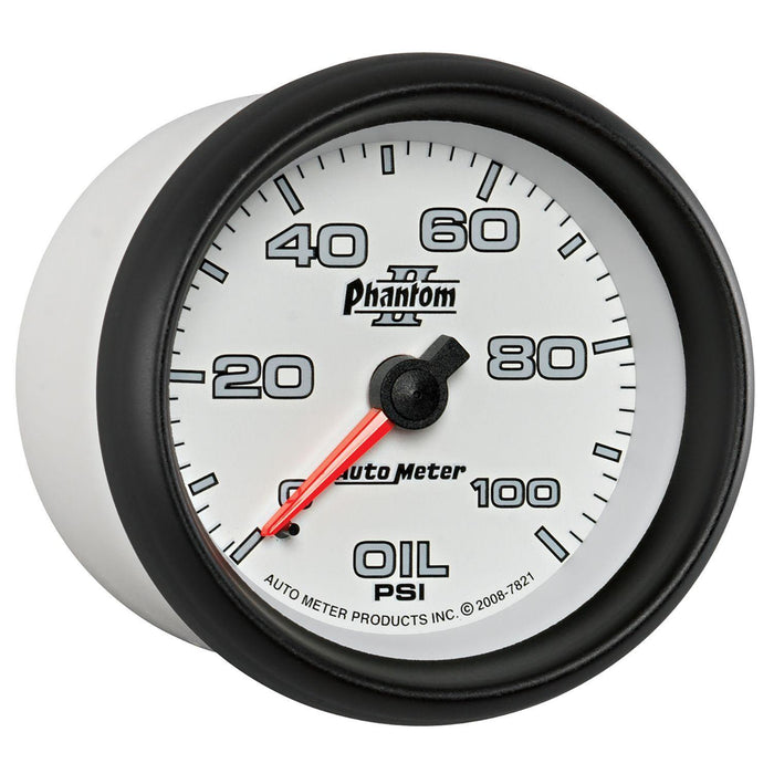 Phantom II Series Oil Pressure Gauge AU7821