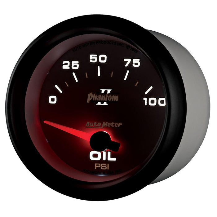 Phantom II Series Oil Pressure Gauge AU7827