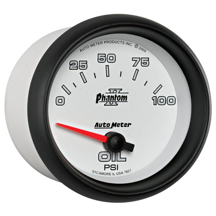 Phantom II Series Oil Pressure Gauge AU7827