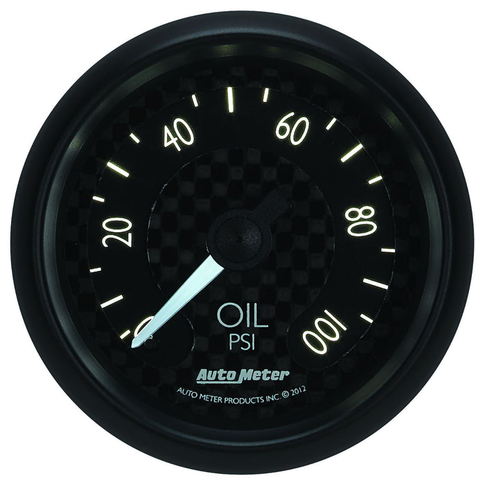 GT Series Oil Pressure Gauge AU8021