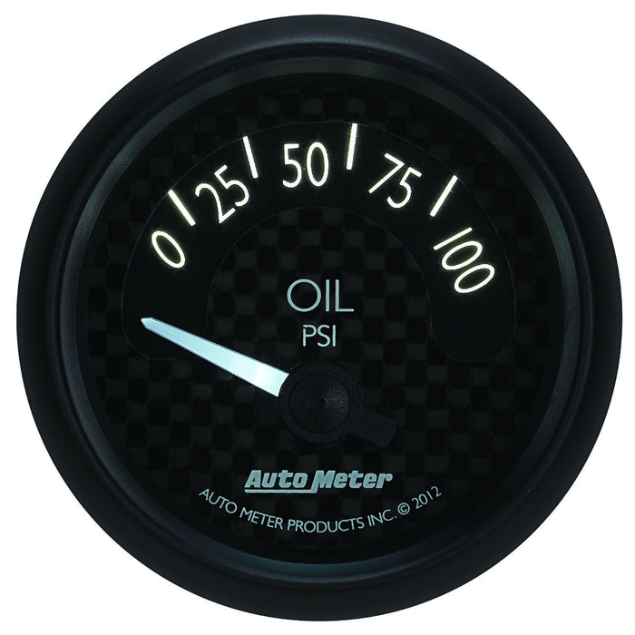 GT Series Oil Pressure Gauge AU8027