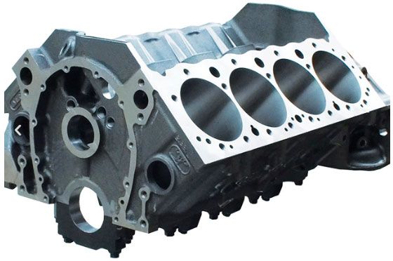 S/B Chev Little M2 Sportsman Engine Block, 4.000" Bore, 350 Mains, 9.025" Deck D