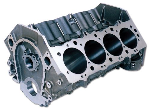 Dart Dart Big M Cast Iron BB Chev Engine Block with 4-Bolt Steel Caps (DA31263444)