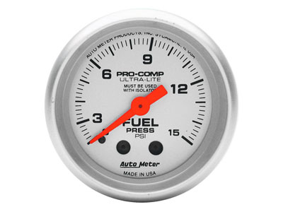 Fuel Pressure Gauges