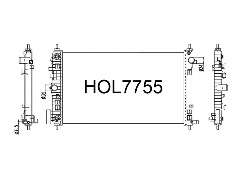 Holden Malibu 2.4L Petrol 2012-2015