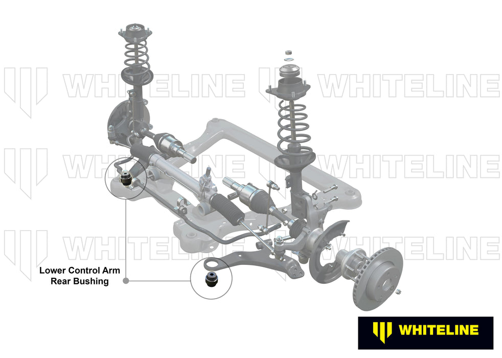 Front Control Ar Lower - Inner Rear Bushing Double Offset Kit to Suit Holden Astra TR, TS