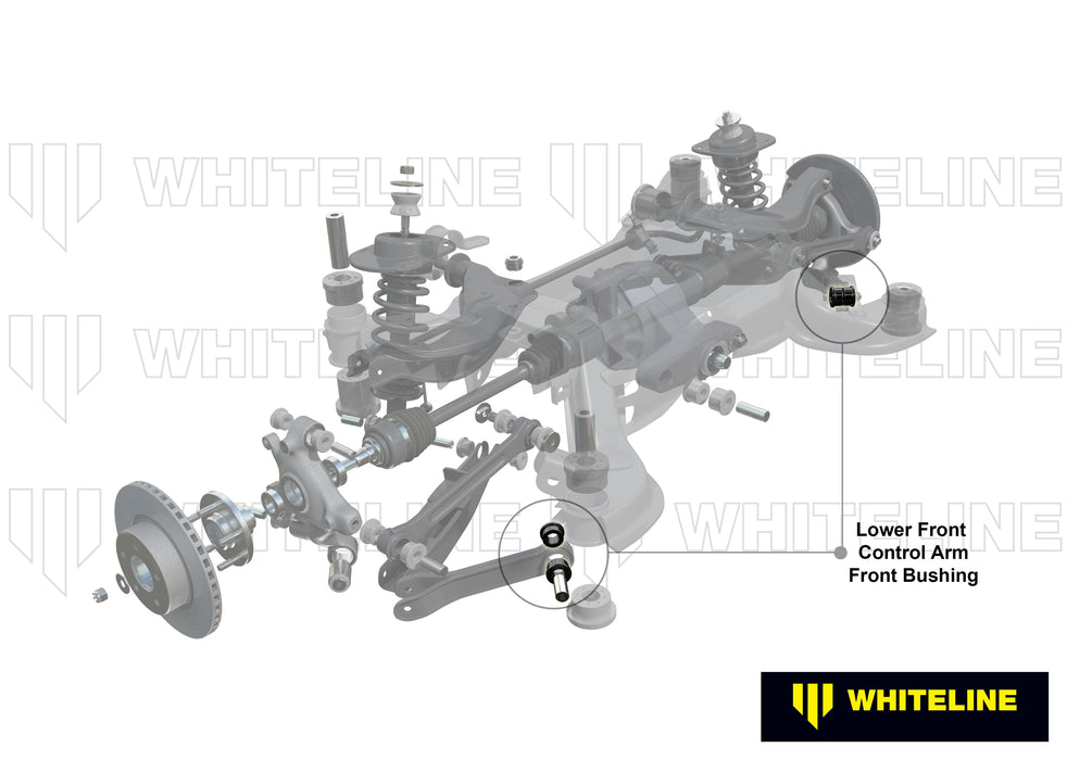 Rear Control Arm Lower Front - Inner Bushing Kit to Suit Holden Commodore VE, VF and HSV