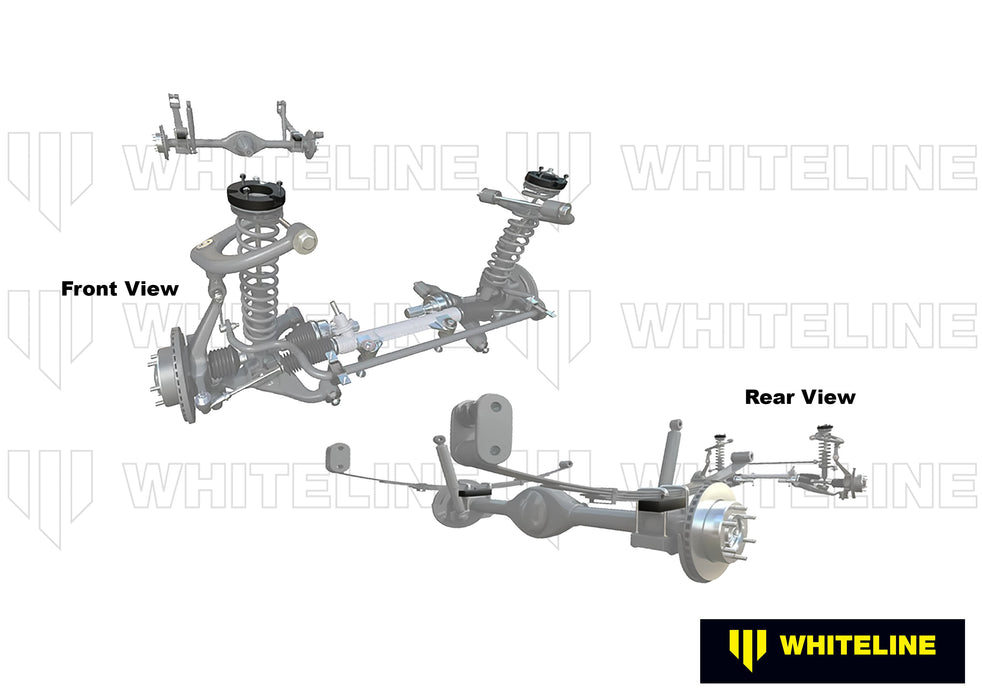 Front and Rear Lift Kit to Suit Toyota HiLux 2005-on and Foton Tunland P201 4wd