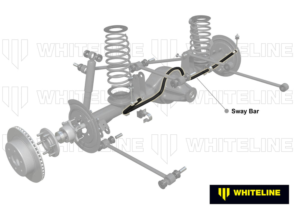 Rear Sway Bar - 20mm Non Adjustable to Suit Holden HQ-HZ Sedan and Wagon