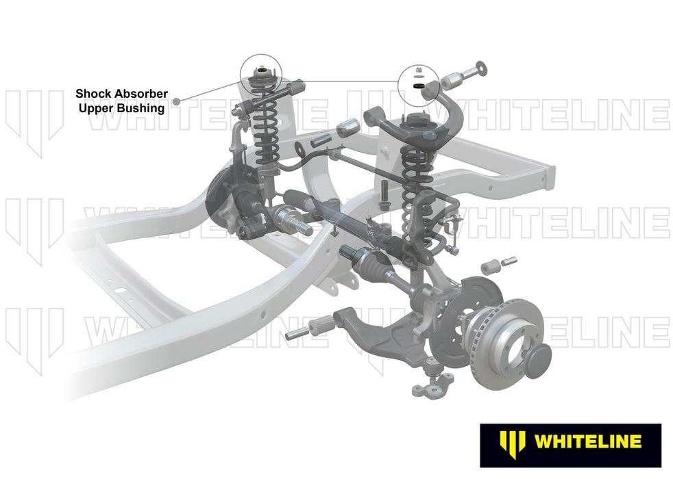 Front Shock Absorber - Upper Bushing Kit to Suit Holden Colordo, Trailblazer, Isuzu D-Max, MU-X, LDV T60 and Mazda BT-50