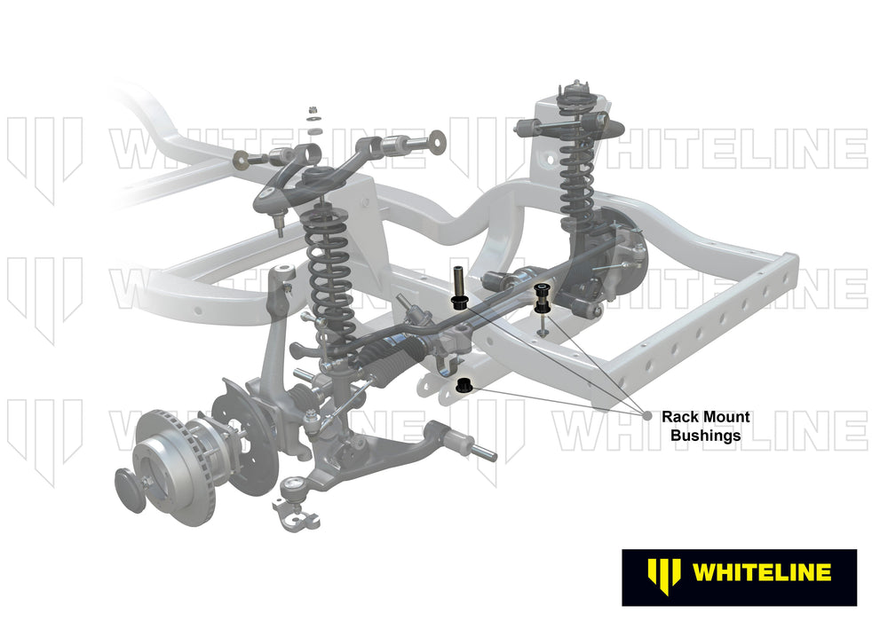 Front Steering Rack and Pinion - Mount Bushing Kit to Suit Holden Torana LH, LX