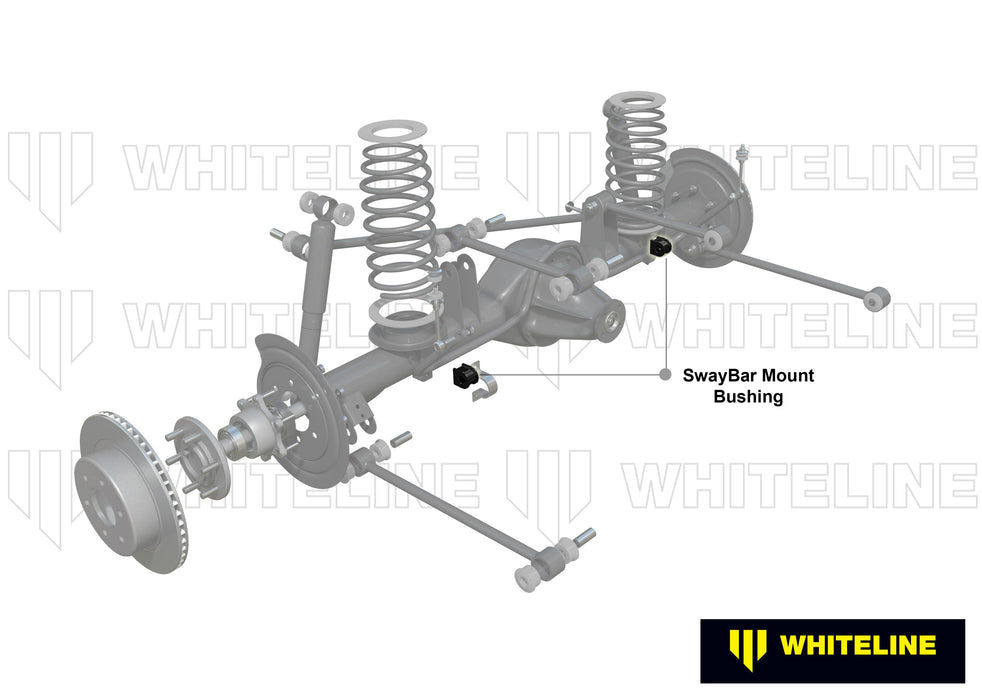 Sway Bar Mount - Bushing Kit 21.5mm to Sit Holden Jackaroo, Isuzu Trooper and Mitsubishi Magna