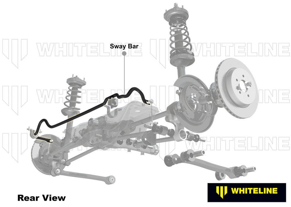 Rear Sway Bar - 20mm Non Adjustable to Suit Honda Civic X Gen FC, FK, FK8