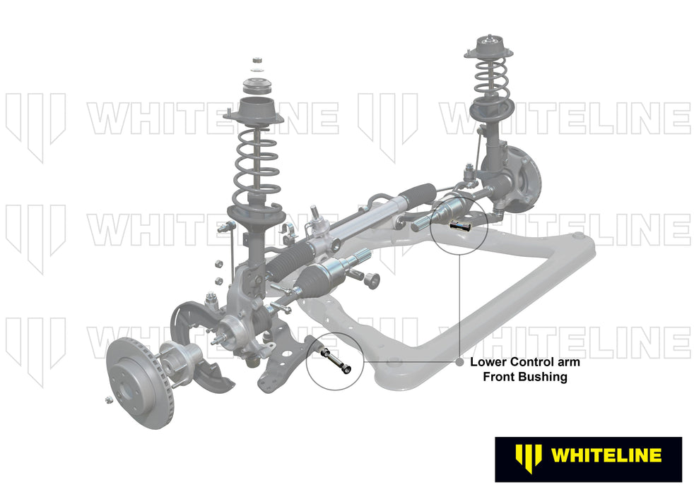 Front Control Arm Lower - Inner Front Bushing Kit to Suit Daewoo Kolas T200 and Holden Barina TK