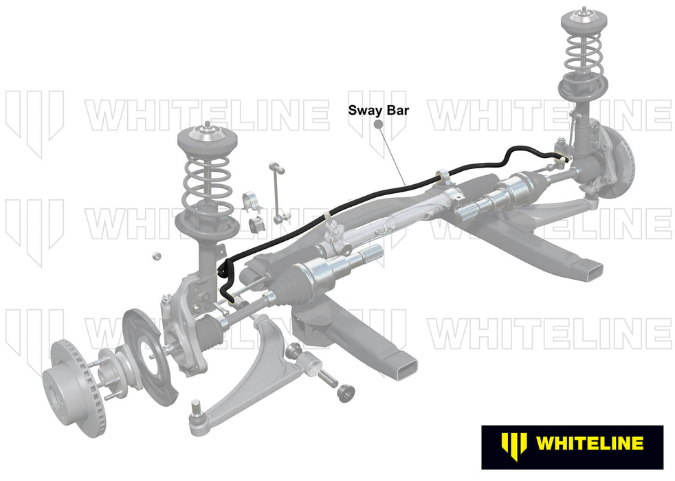 Front Sway Bar - 27mm Non Adjustable to Suit Nissan Pulsar N14 Fwd