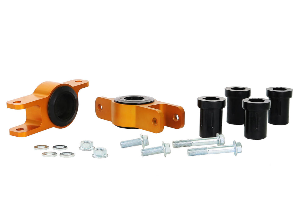 Front Control Arm Lower - Inner Rear Bushing Double Offset Kit to Suit Honda Civic X Gen FC, FK, FK8