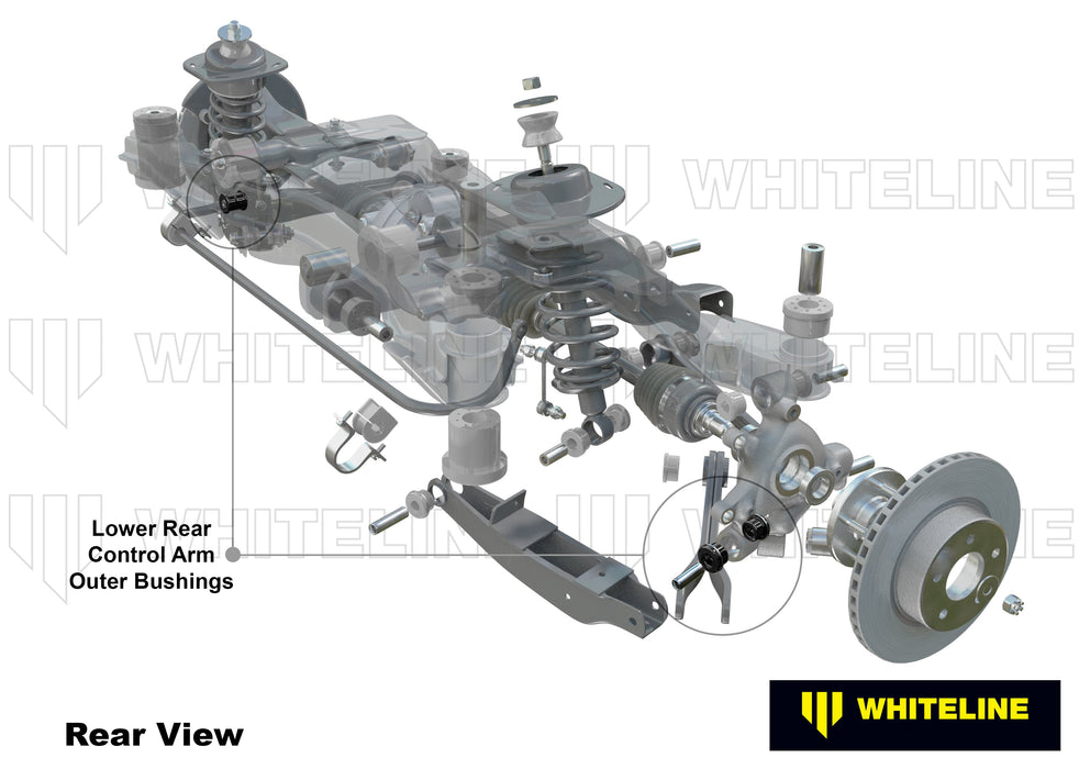 Rear Control Arm Lower Rear - Outer Bearing Kit to Suit Holden Commodore VE, VF and HSV