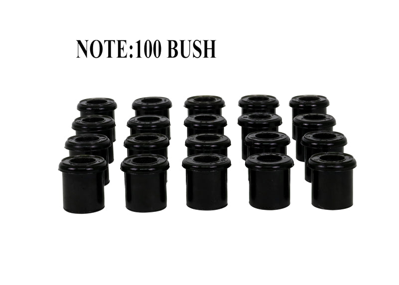 Rear Leaf Spring - Bushing Kit Bulk Pack to Suit Holden Colorado, Rodeo, Isuzu D-Max and LDV T60