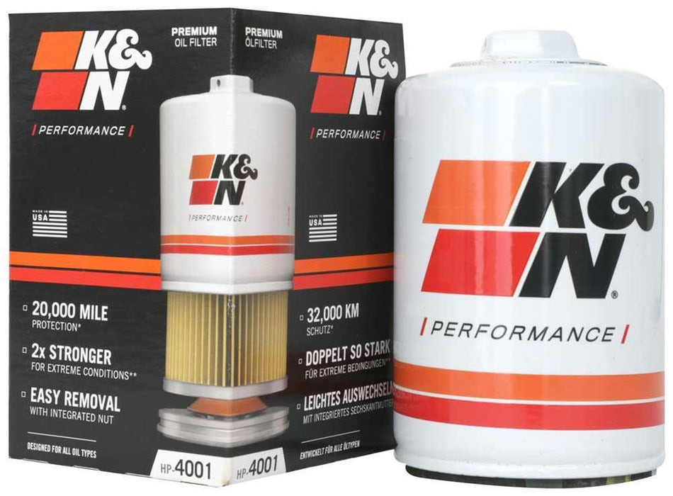 K&N Performance Gold Oil Filter KNHP-4001