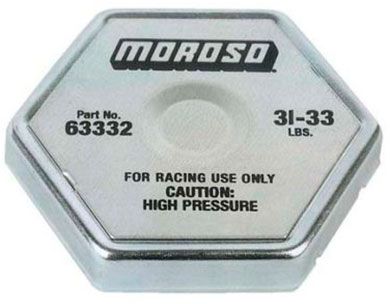 MOROSO RADIATOR CAP 31-33 LB MO63332