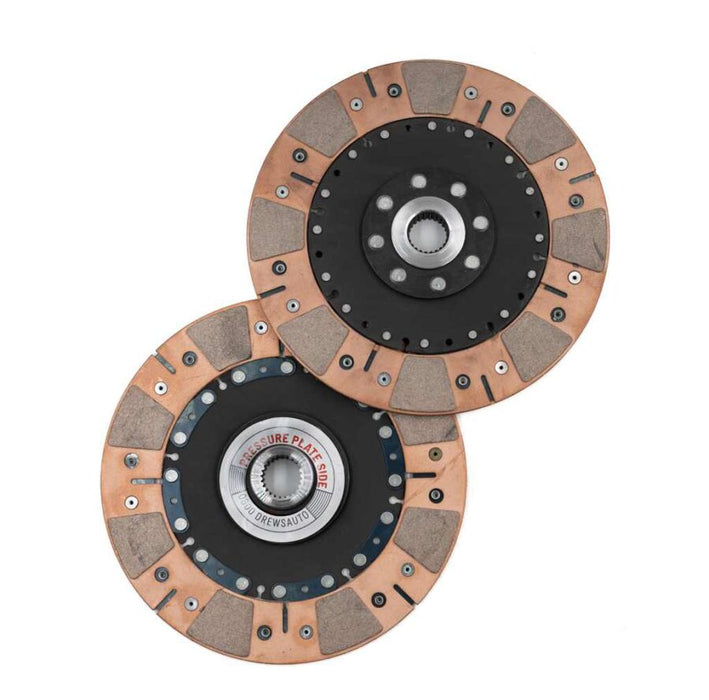 Stage 9 1JZ / 2JZ Twin Plate - 225mm Swaggle Ceramic Clutch Kit - 1250nm - Drews