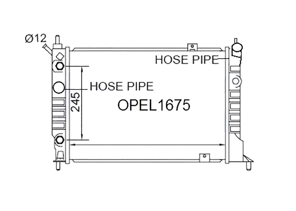 Holden / Opel Astra F [T92] Petrol 1991-1998 [Short Core]