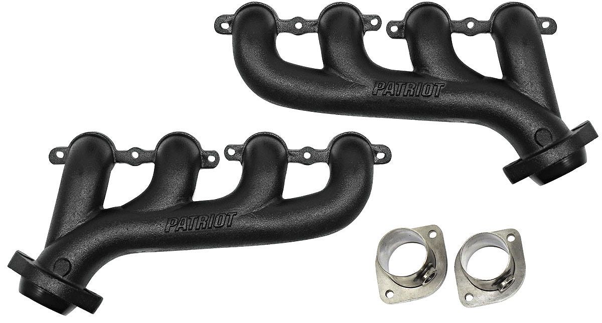 Black Finish Cast Tight Tuck Headers PATH8097-B