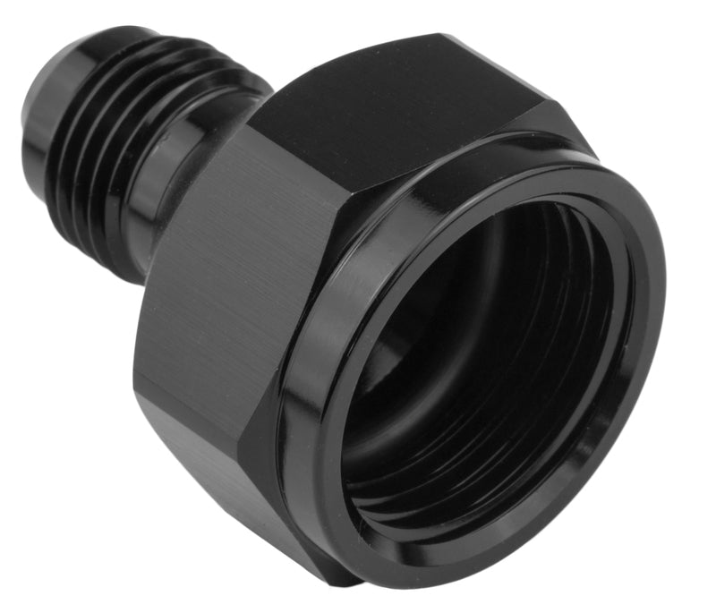 Proflow Female Adaptor -12AN To -06AN Male Reducer, Black