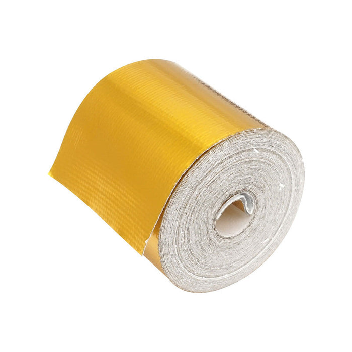 Proflow Gold Reflective Heat Tape, 450Â°C, 50mm x 5m Roll, Each