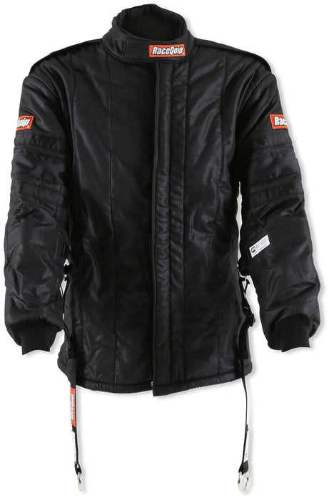 Racequip Multi Layer SFI-15 Jacket, Black (RQ91919939RQP)