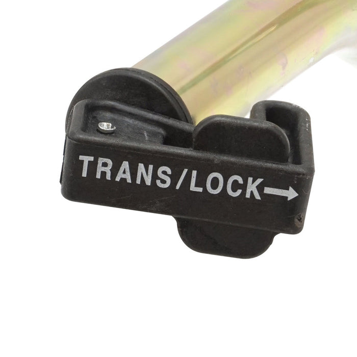 RTS Transmission Dipstick and tube ,Trick Loc ,Steel/Plastic lock, Black,GM Powerglide Shortly, Long Tab, Mounts Case or block bolt, Each