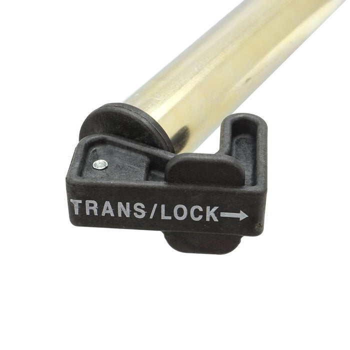 RTS Transmission Dipstick and tube ,Trick Loc ,Steel/Plastic lock, Black,Chev Holden GM TH400 with Shield - fits steel flywheel shield , Each