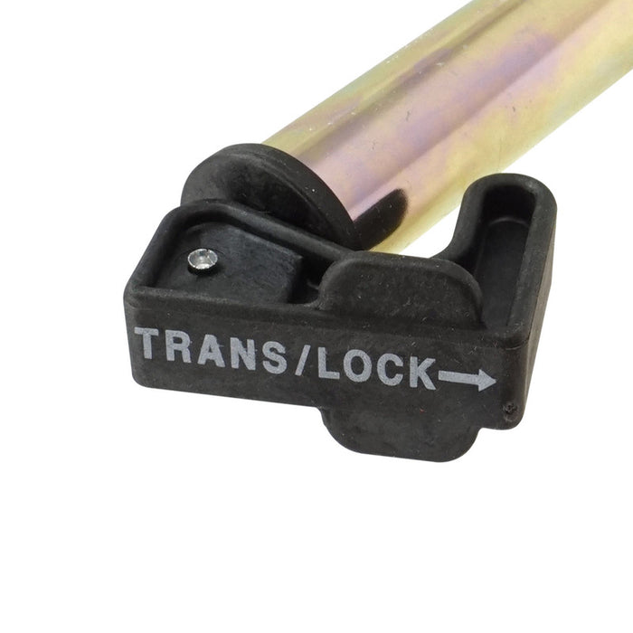 RTS Transmission Dipstick and Tube, Trick Loc, Steel/Plastic Lock, Black, SB Ford C4 C10 Pan Fill, Each