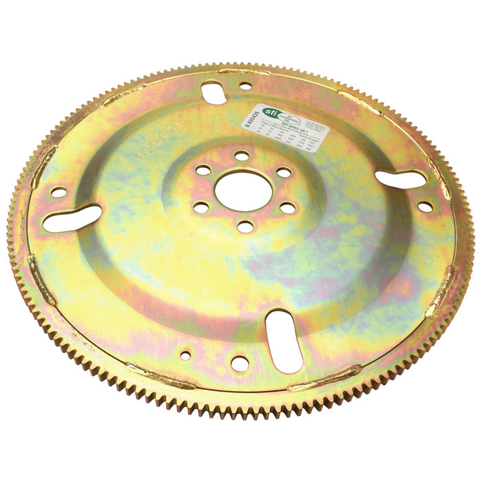 RTS Transmission Flexplate, SFI 29.1, Gold Zinc, Small Block Ford, 164 Tooth - Neutral Balanced - 11.5'' Converter, Each