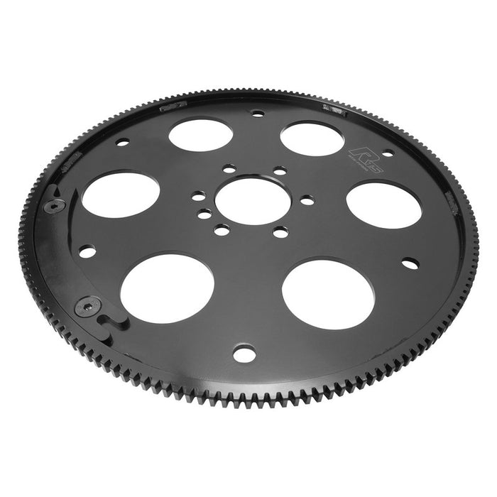 RTS Transmission Flexplate, Black Premium Series, SB & BB Chevrolet, TH350, TH400, 700R4,, 4L60E, 4L80E, 168-Tooth, Internal & External Balance, Each