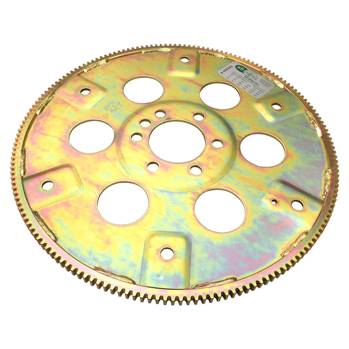 RTS Transmission Flexplate, SFI 29.1, Gold Zinc BB Chevrolet 454, 168 Tooth - External - 1-Piece Rear Main Seal, Each