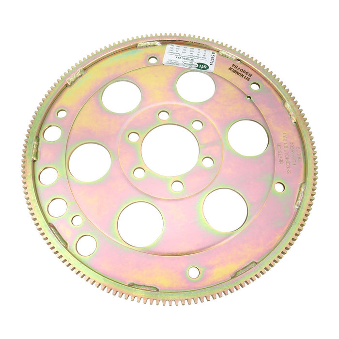 RTS Transmission Flexplate, SFI Xtreme Duty Gold Zinc Pontiac V8, 166 Tooth â€“ External Balance Each