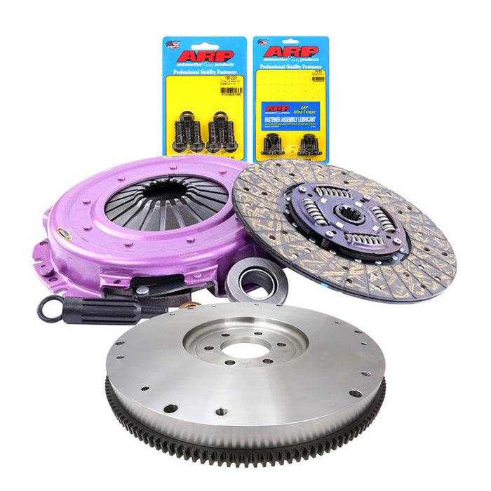 RTS Clutch & Billet Flywheel Assembly, Xtreme Clutch Kit, For Chevrolet 153 Tooth, V8, 10-Spline, 1- 1/8 in. Diameter Shaft, 10 in. Diameter Disc, Kit