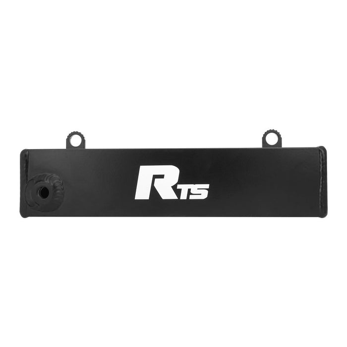 RTS Transmission Overflow Catch Can, Ford C4, Rectangular, 1.0L Capacity, Aluminium, Black Powdercoated