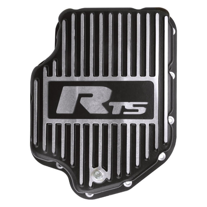 RTS Transmission Pan, Deep, Aluminium, Finned Black Powdercoat, GM, TH400, Kit