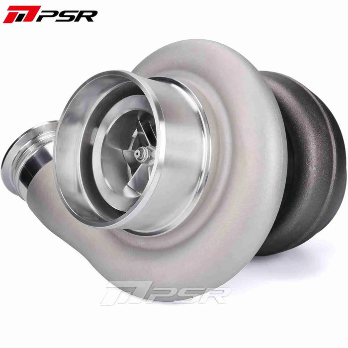 PSR 485DG Dual Ball Bearing Turbo Curved Point Milled Billet Compressor Wheel