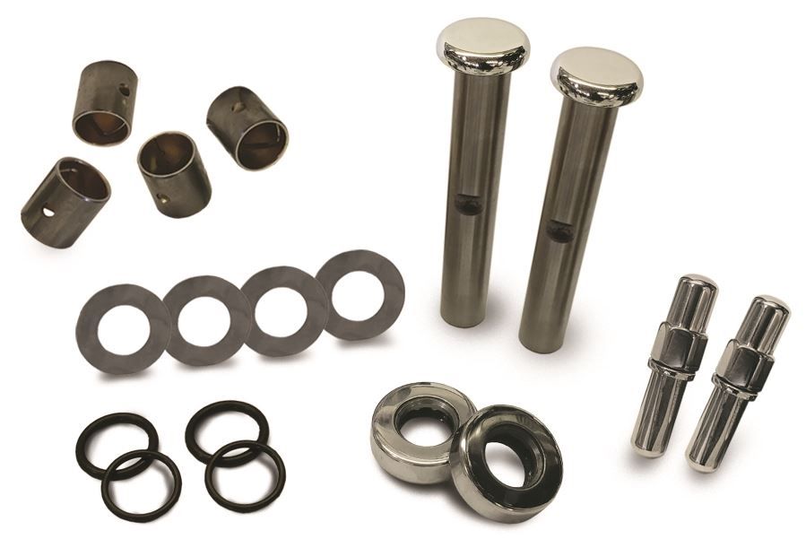 GT2 Polished S/S King Pin Kit SO001-60701