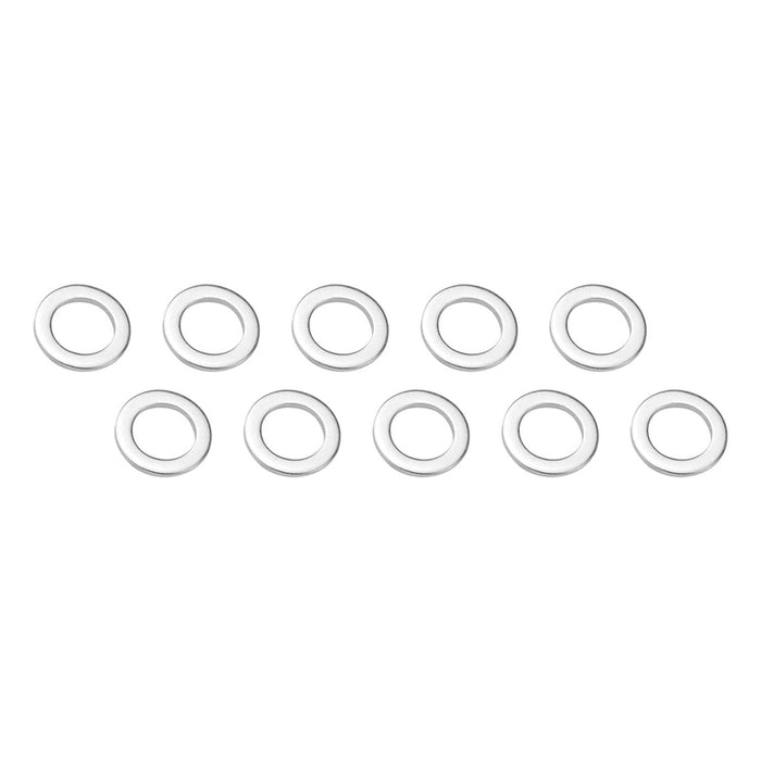 Wheel Lug Nut Washers, Chrome Mag Wheel Lug Nut Washers, Set of 10