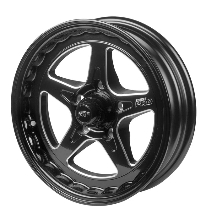 Street Pro ll Convo Pro Wheel Black 15x4' For Ford Bolt Circle 5 x 4.50' (13) 2.0' Back Space