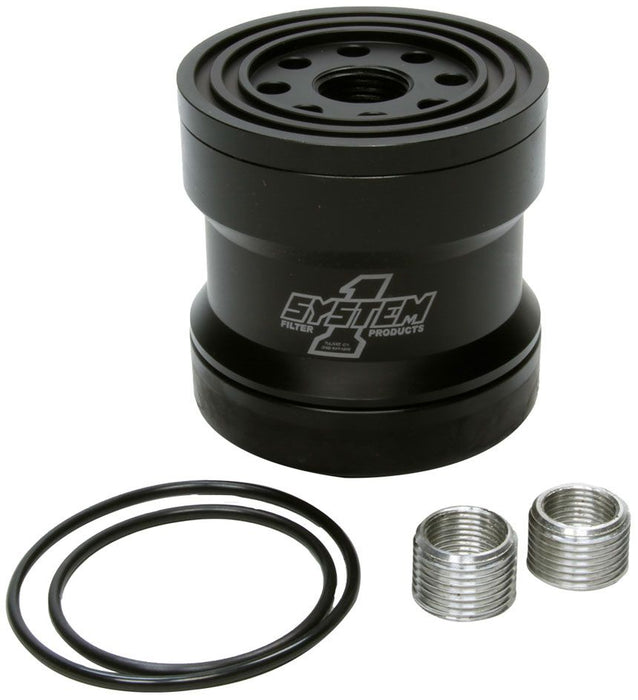 Short Billet Oil Filter 75 Micron, Universal Thread 3-3/4 x 3-3/4 SY209-371B