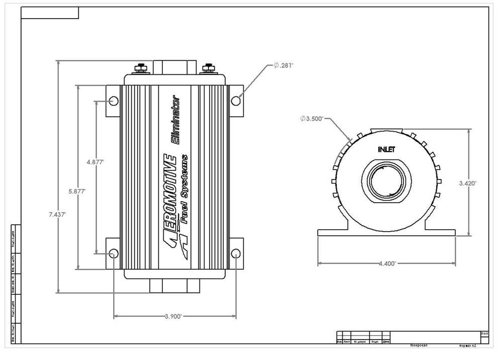 Aeromotive Eliminator Fuel Pumps 11104