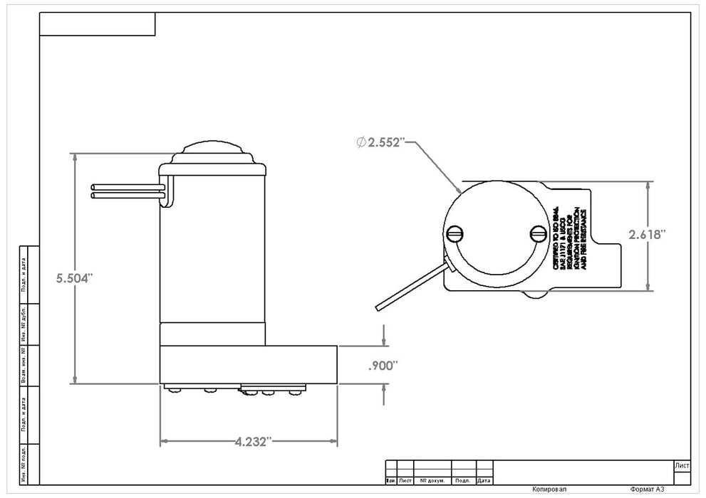 Aeromotive Carbureted Marine Fuel Pumps 11212