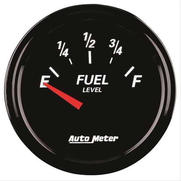 AutoMeter Designer Black II Analog Gauges 1206